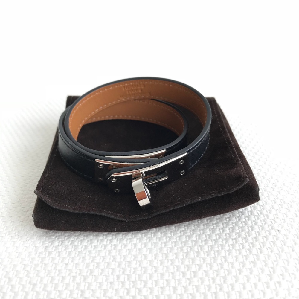 Authentic Hermes Kelly Double Tour Bracelet